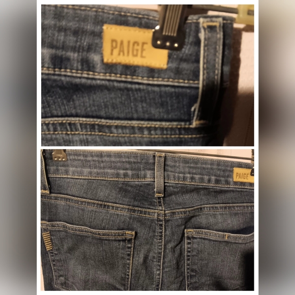 Paige Jeans~Verdugo Ankle~Orleans Distressed Jeans~Womens Size 27 - Picture 3 of 5